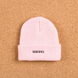 5Boro Logo Beanie - Pink