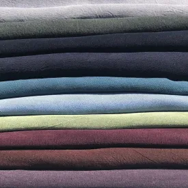 60" 100% Tencel Lyocell Gabardine Twill Enzyme Washed Medium Weight Woven Fabric By the Yard