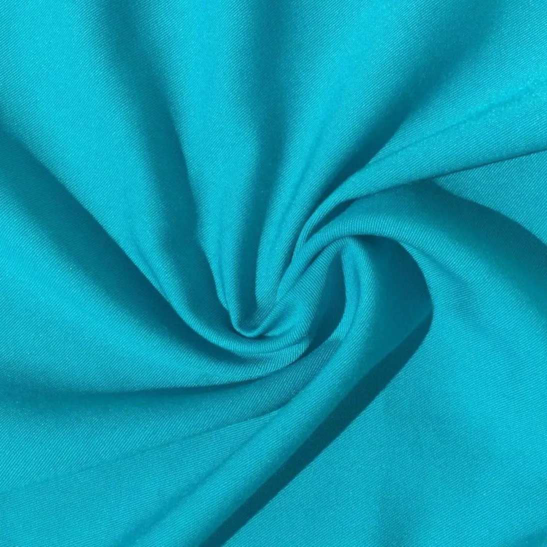 60" Azure Blue 100% Lyocell Tencel Gabardine Twill Woven Fabric By the Yard