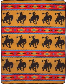 60" X 80" Fleece Lodge Blanket #16