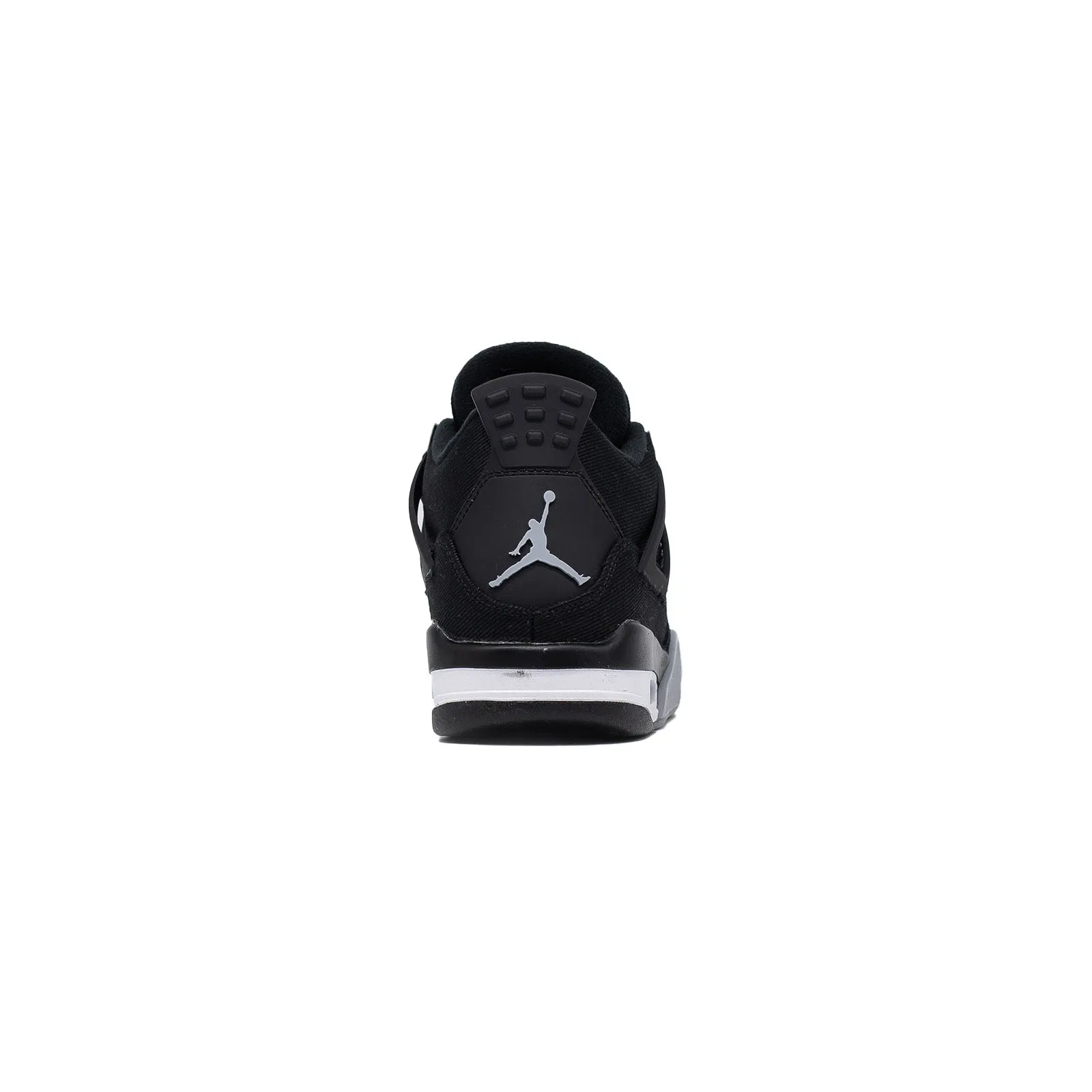 Air Jordan 4 (GS), Black Canvas