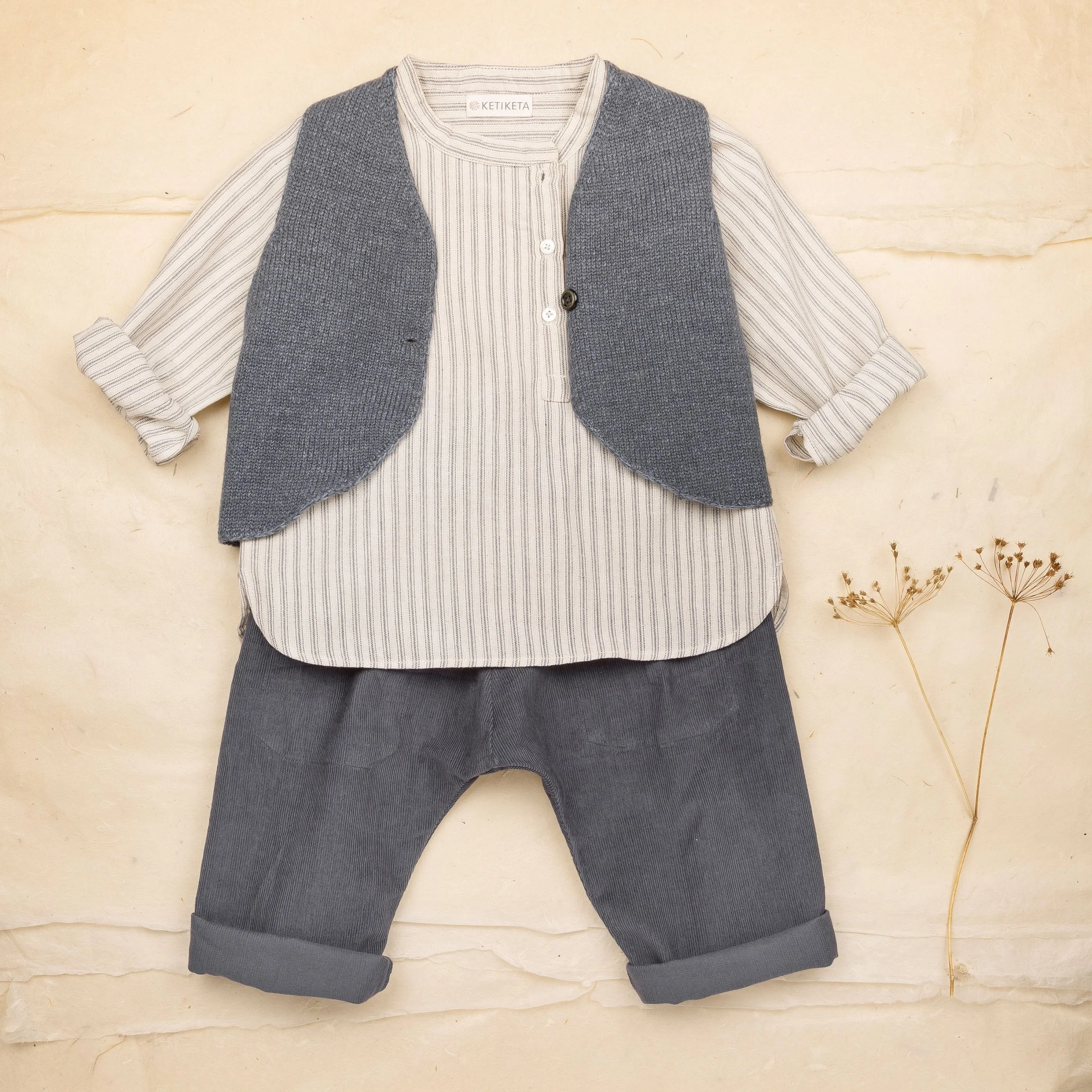 Ananda Baby & Kid's Waistcoat