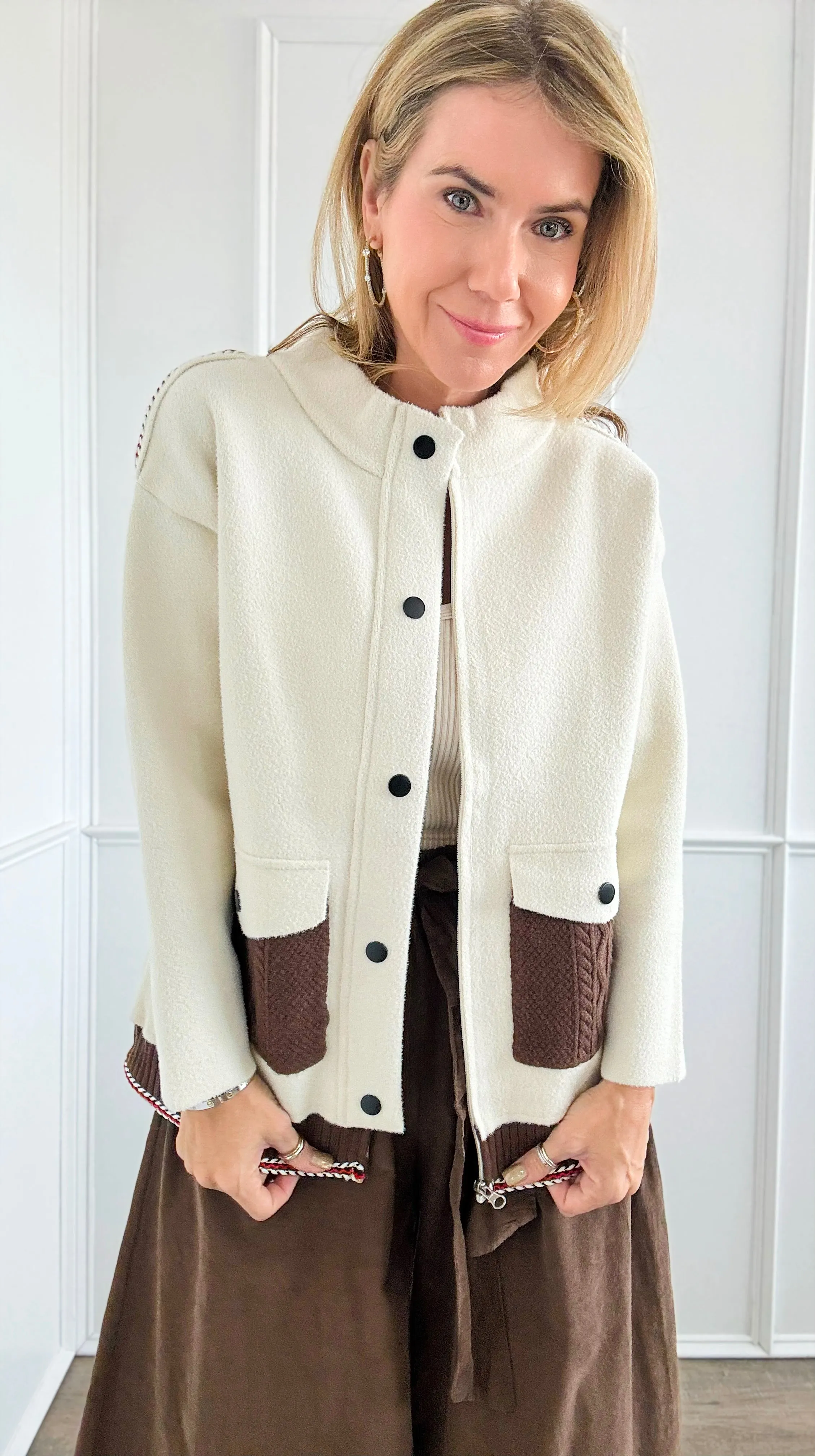 Aspen Chalet Knit Jacket