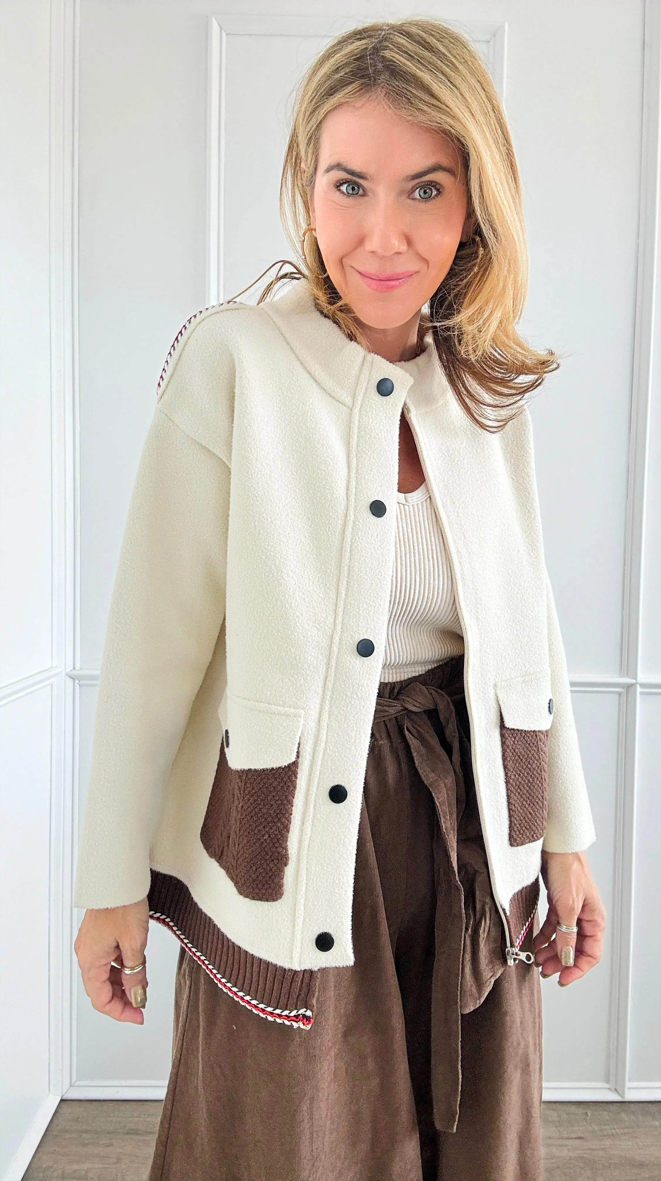 Aspen Chalet Knit Jacket