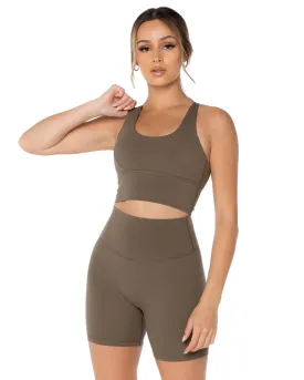 Aura Bra - Dusty Khaki