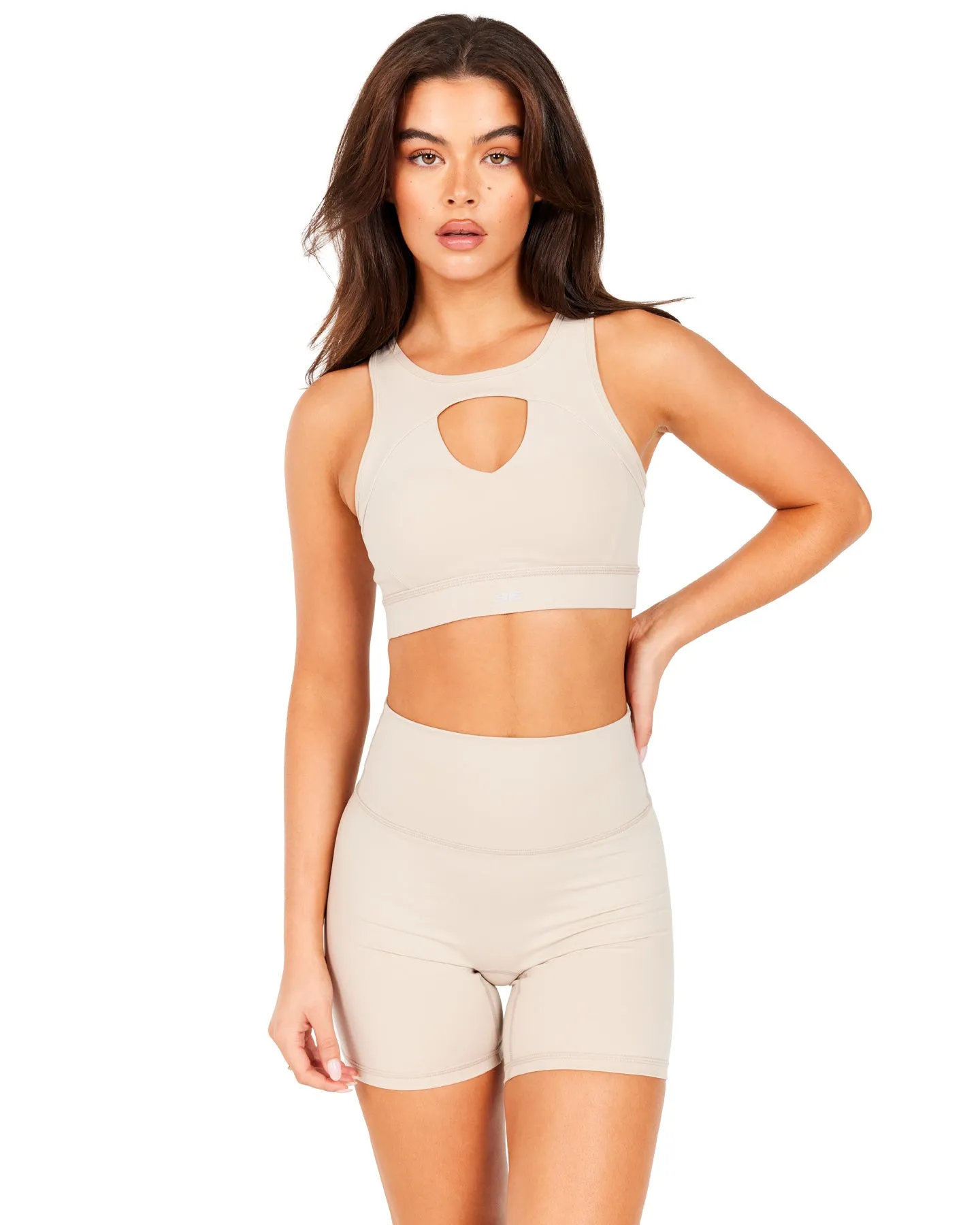 Aura Crest Bra - Oat Latte