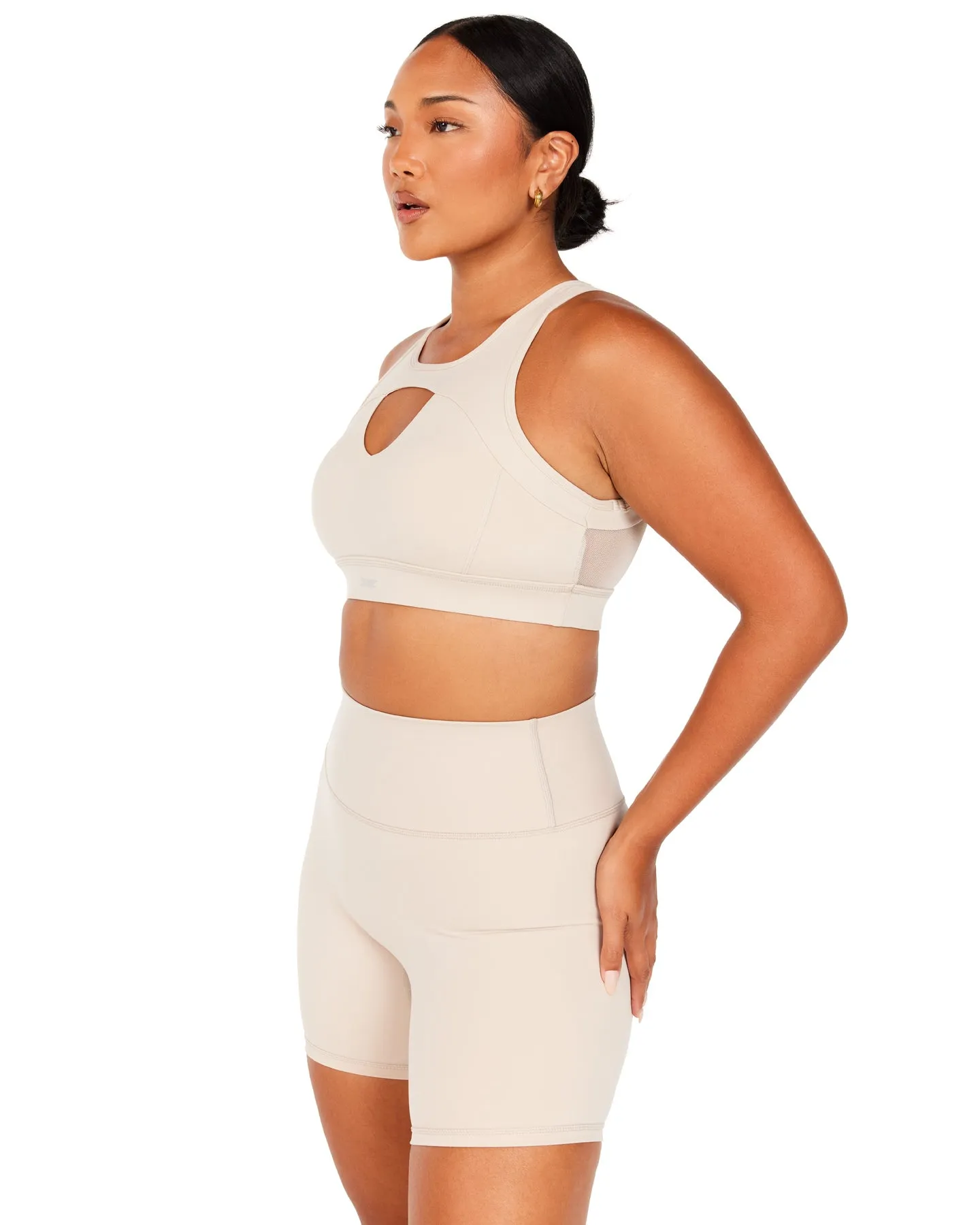 Aura Crest Bra - Oat Latte