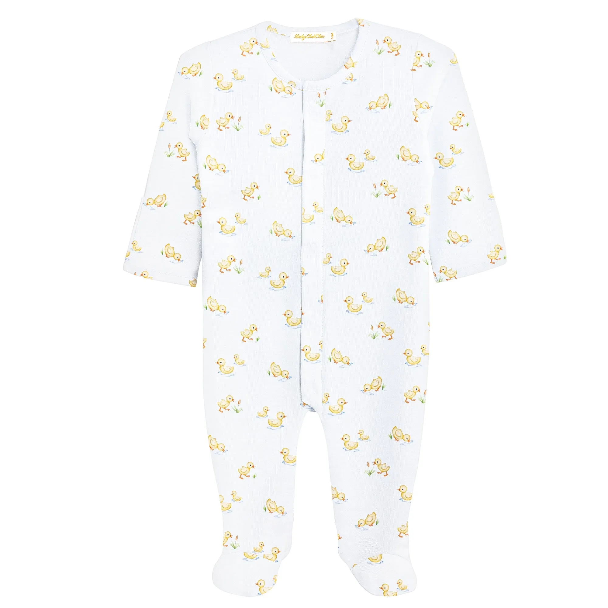 Baby Duckies Printed Footie