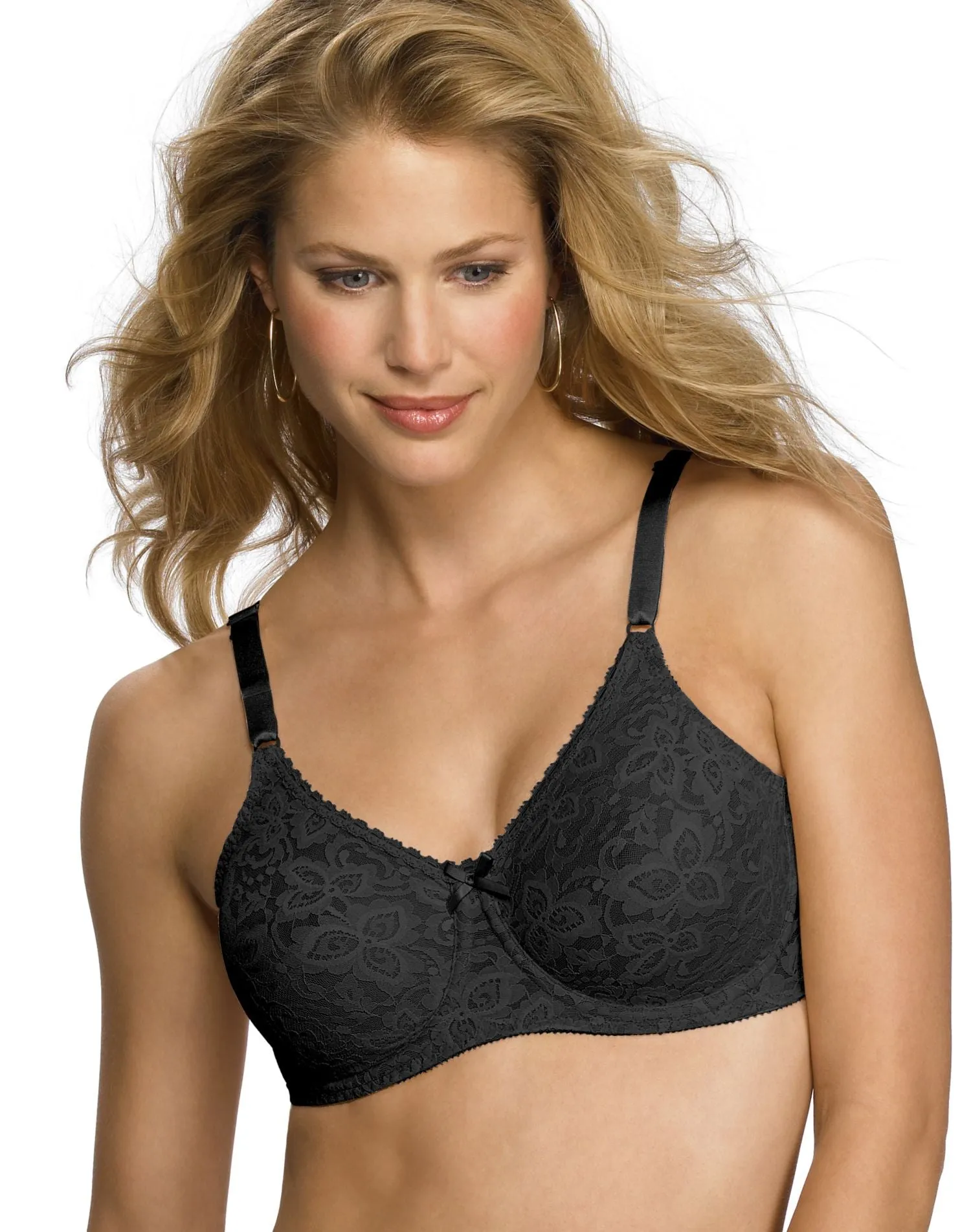 Bali Lace 'N Smooth Seamless Underwire Bra