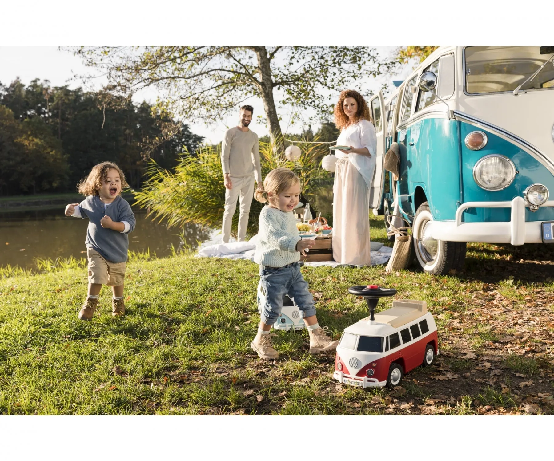 BIG 5320 Baby Volkswagen T1 Red