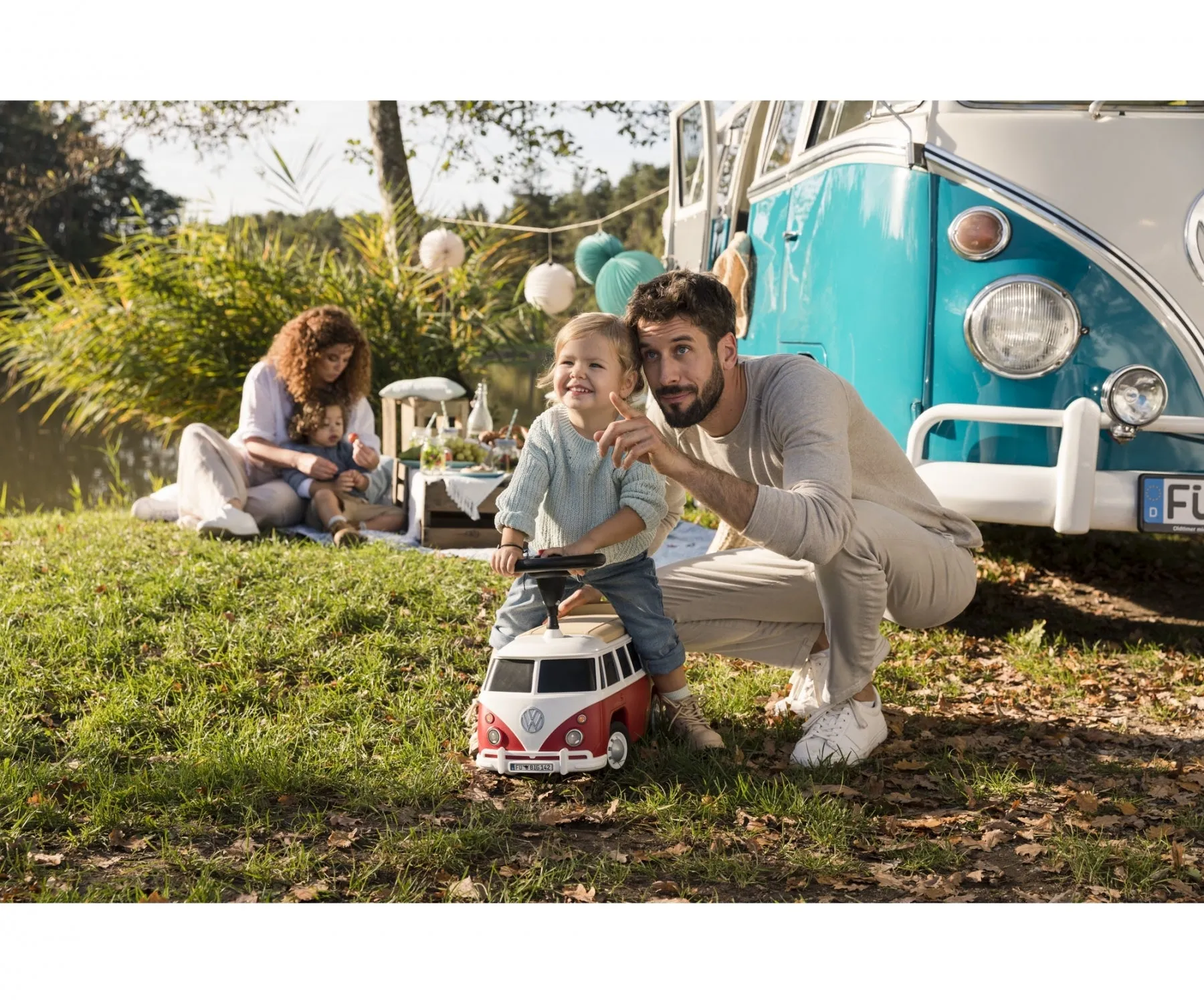 BIG 5320 Baby Volkswagen T1 Red