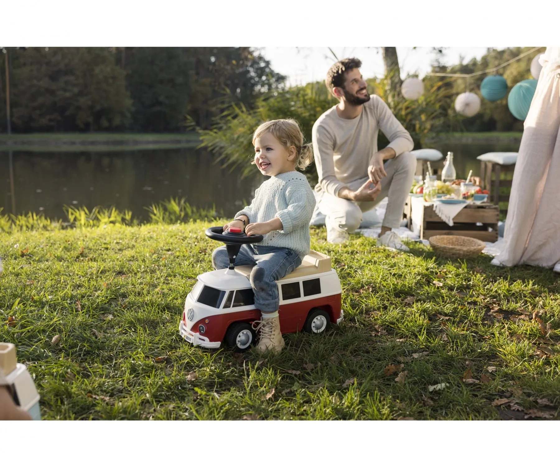 BIG 5320 Baby Volkswagen T1 Red