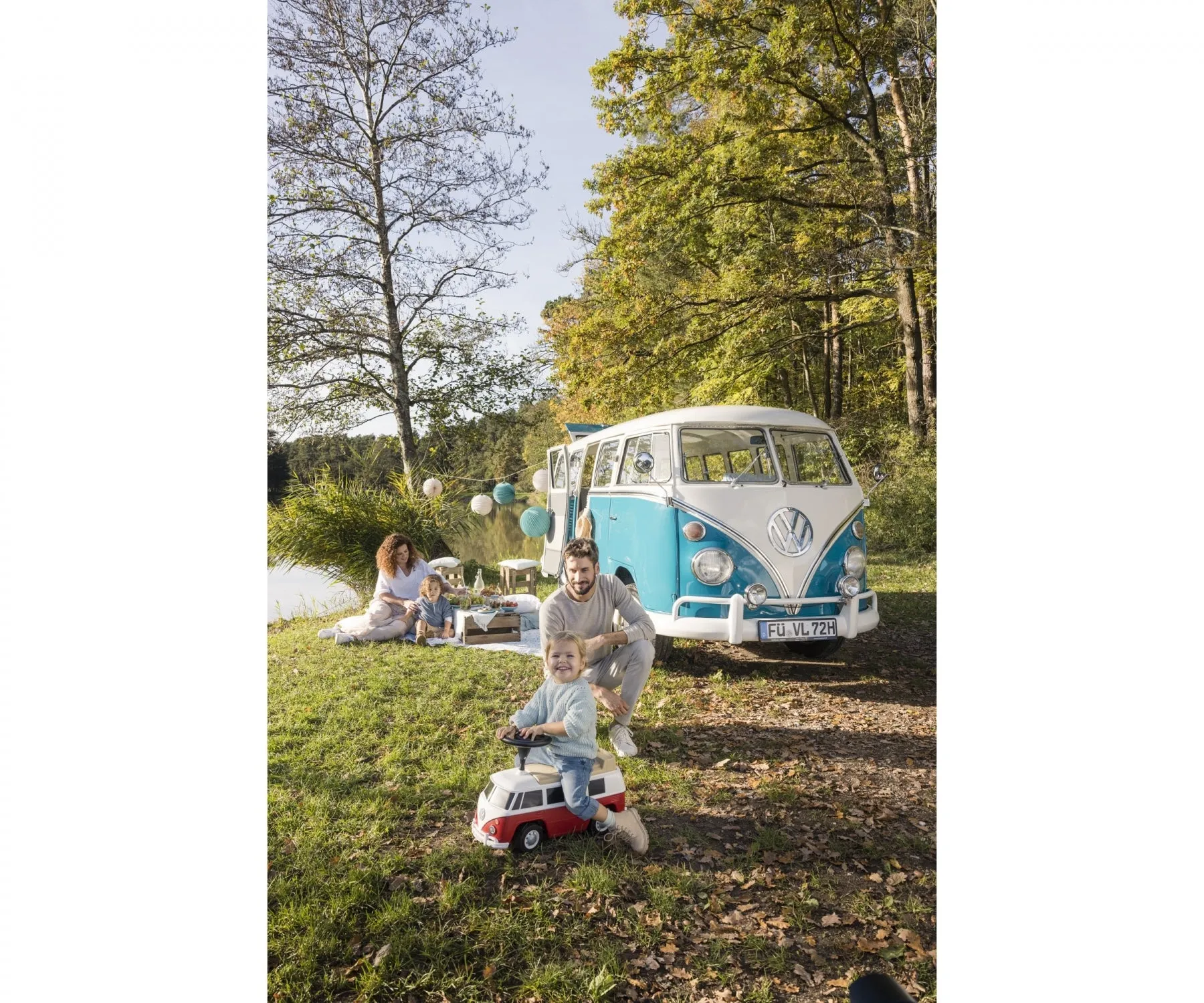 BIG 5320 Baby Volkswagen T1 Red