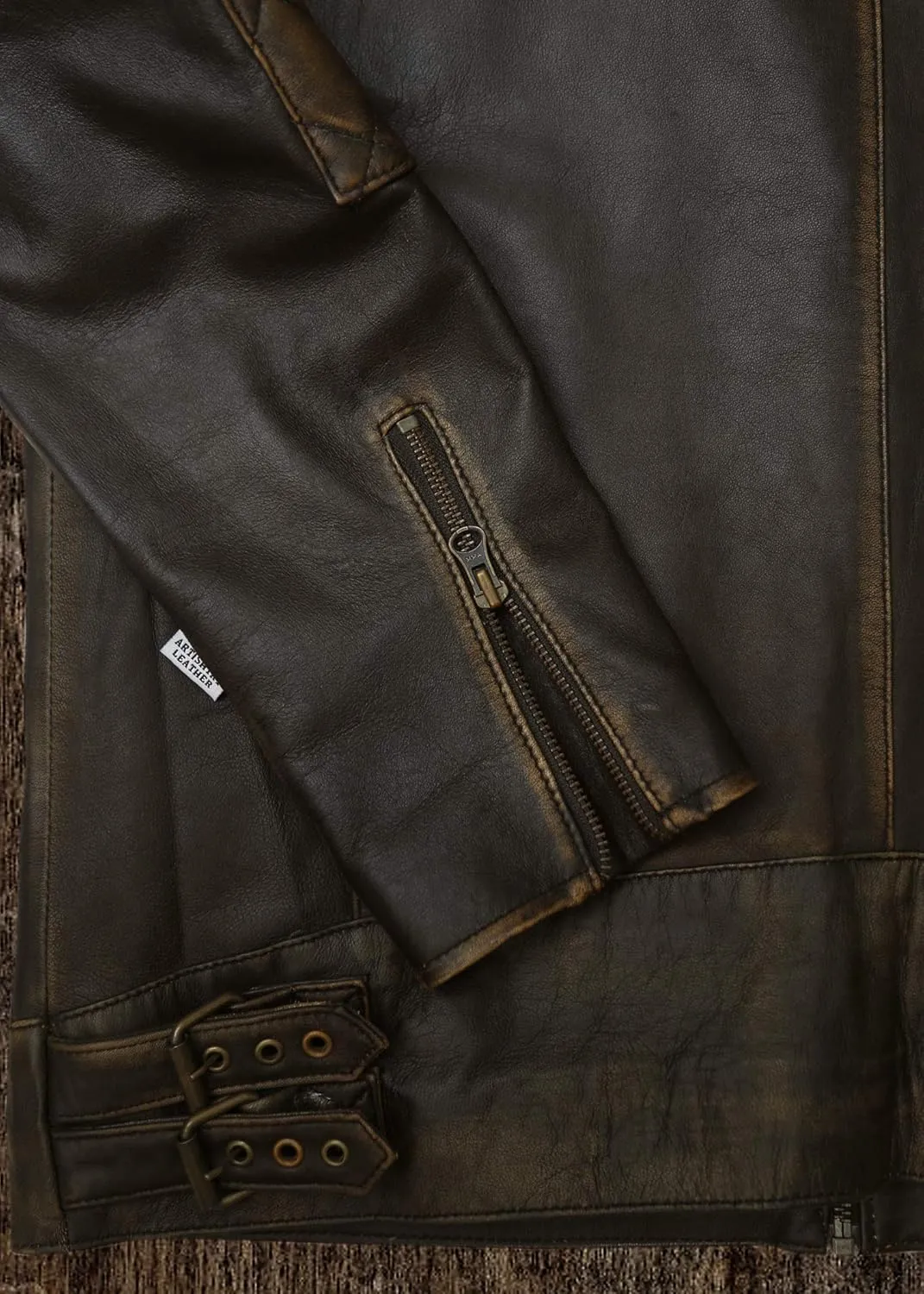 Black Casual Real Leather Jacket for Mens | Genuine Lambskin Motorcycle Biker Jackets