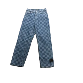 Blue Denim Jeans Straight Wild Fable, Size 4