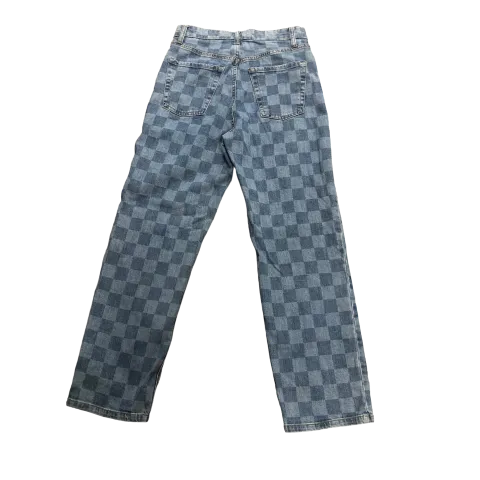Blue Denim Jeans Straight Wild Fable, Size 4