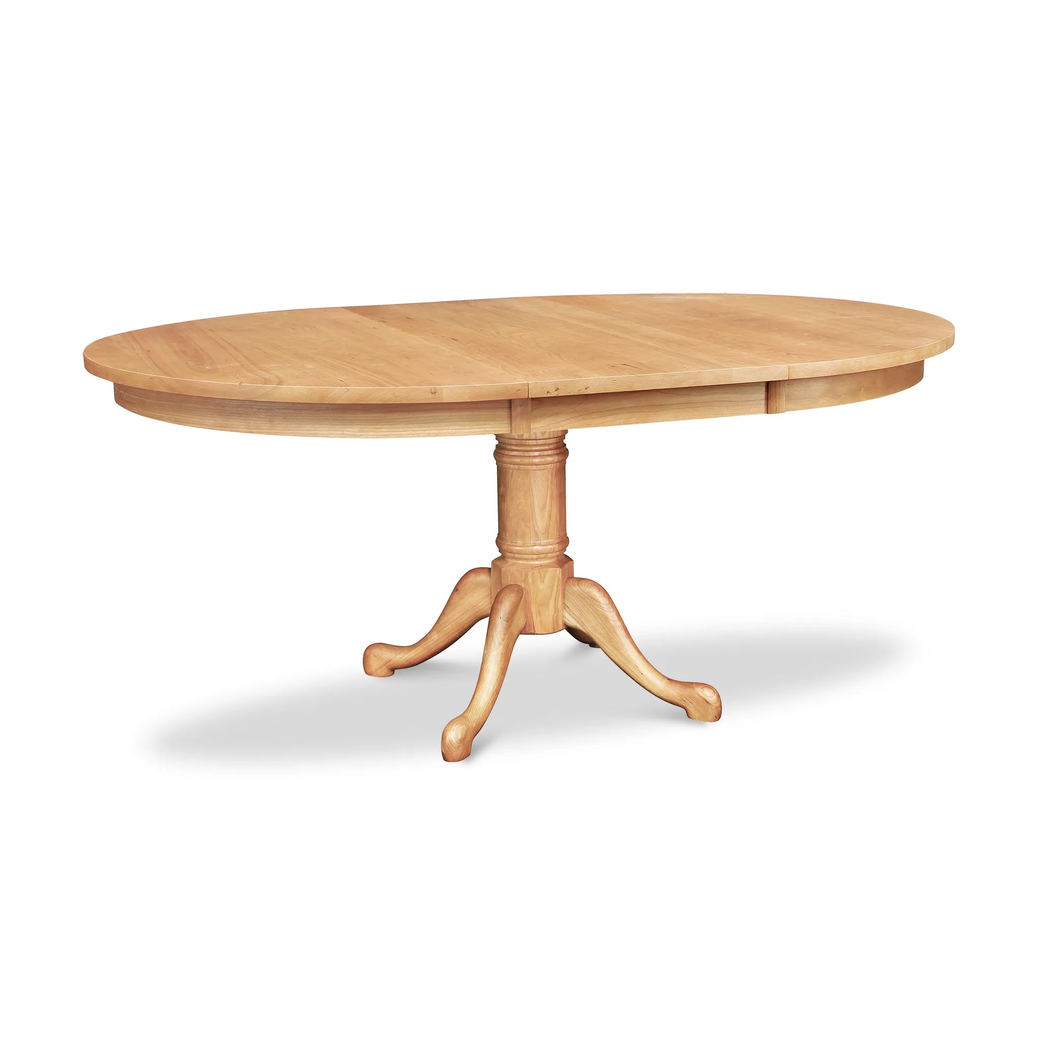 Cabriole Single Pedestal Round Extension Table