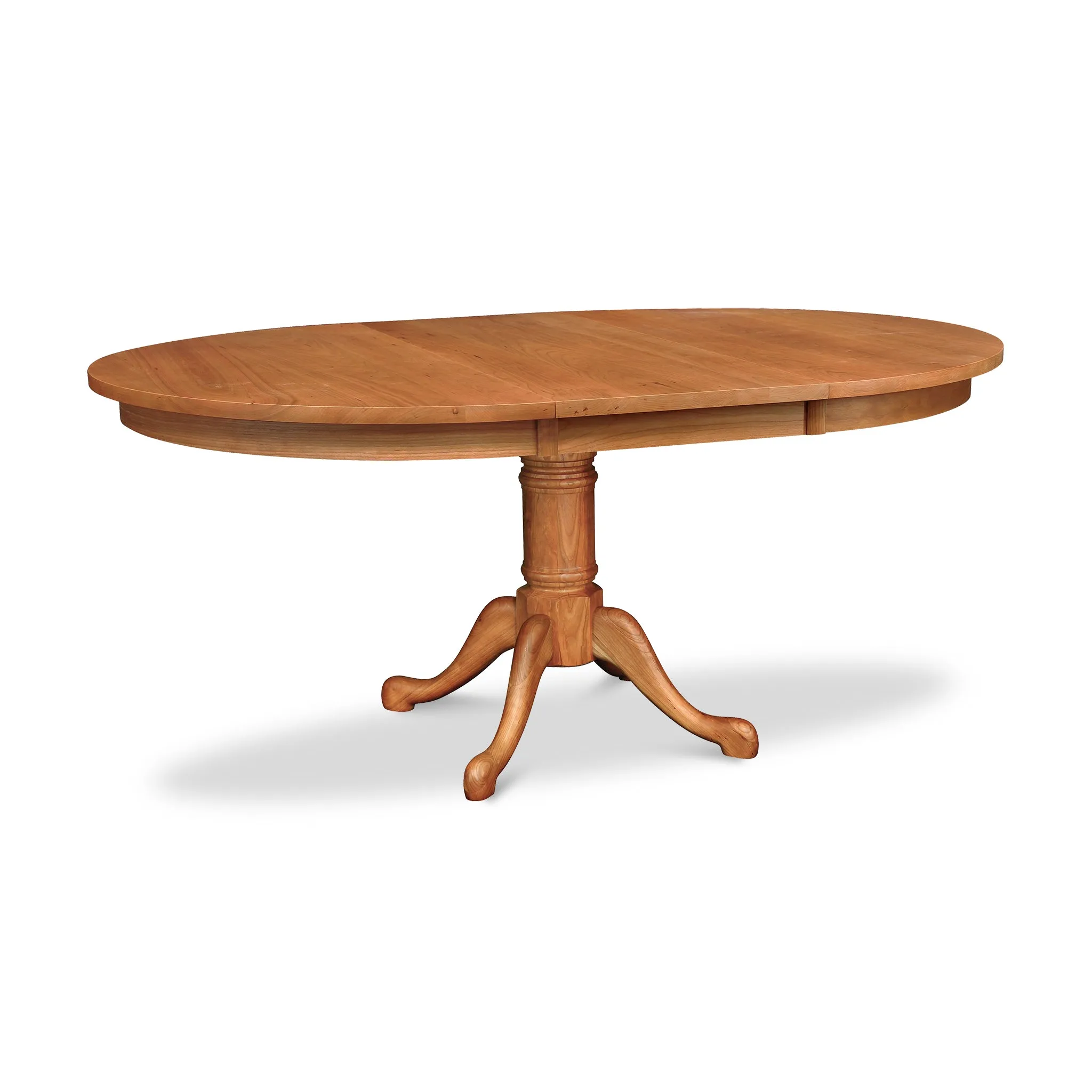 Cabriole Single Pedestal Round Extension Table