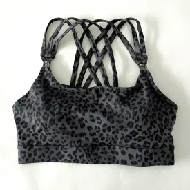 Chloé 4 Running Nursing & Pumping Sports Bra (Gray Leopard)