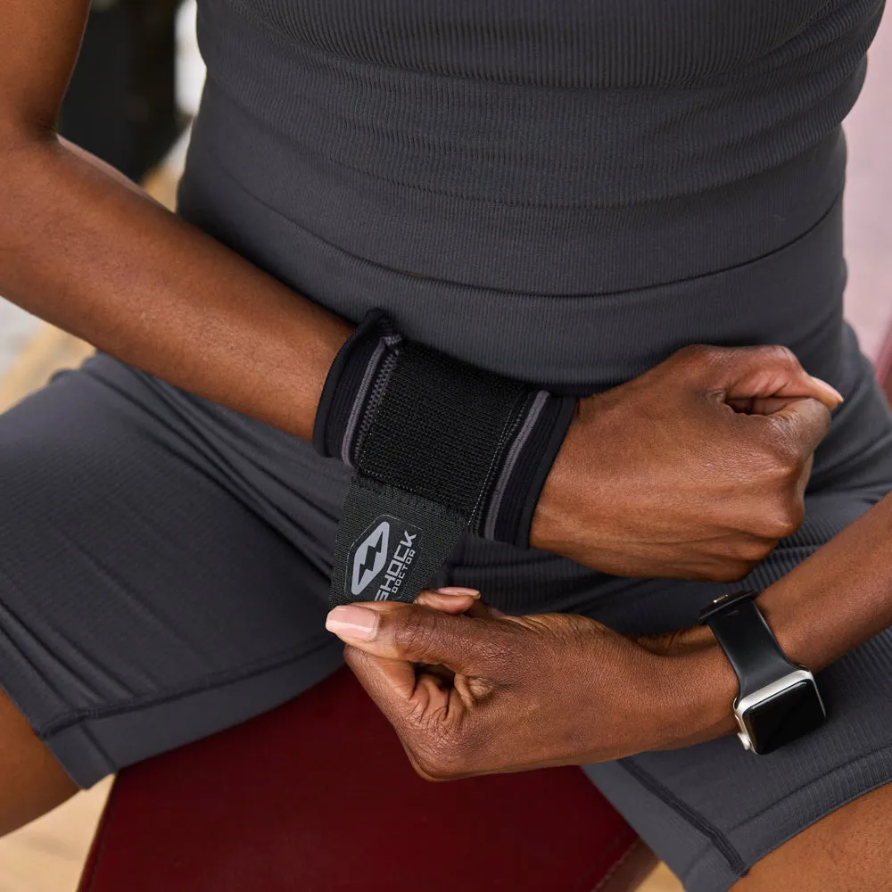 Compression Knit Wrist Sleeve with Strap