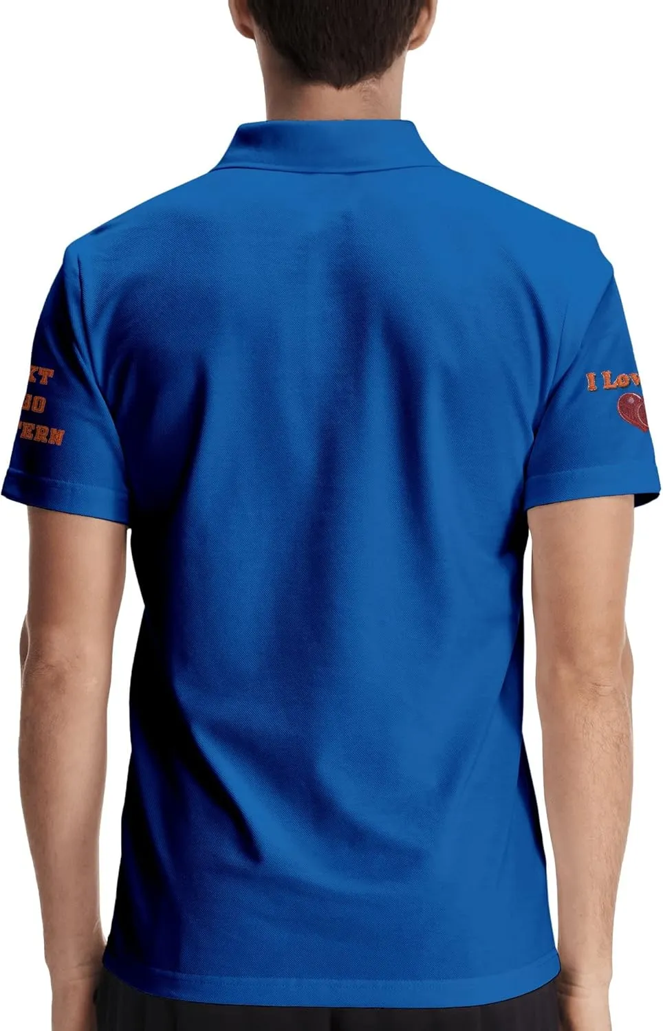 Custom Logo Embroidered Jersey Polo, Polo Shirt, Your Company Logo