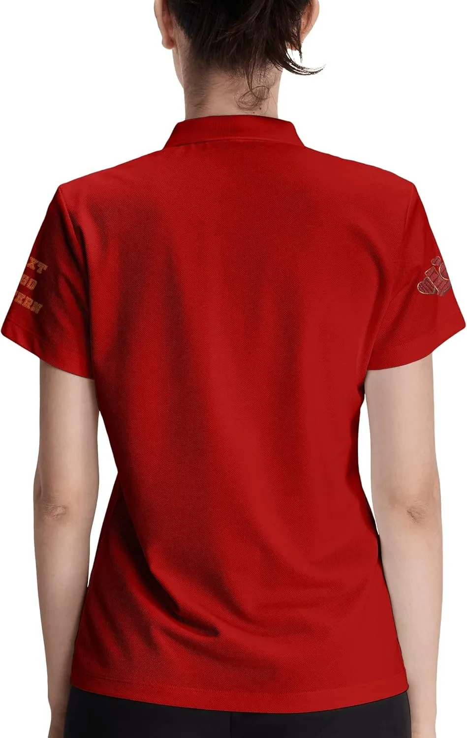 Custom Logo Embroidered Jersey Polo, Polo Shirt, Your Company Logo