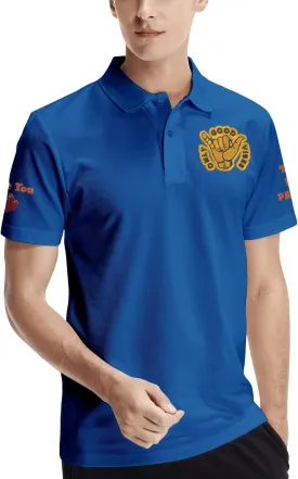 Custom Logo Embroidered Jersey Polo, Polo Shirt, Your Company Logo
