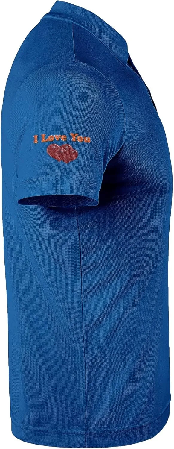Custom Logo Embroidered Jersey Polo, Polo Shirt, Your Company Logo