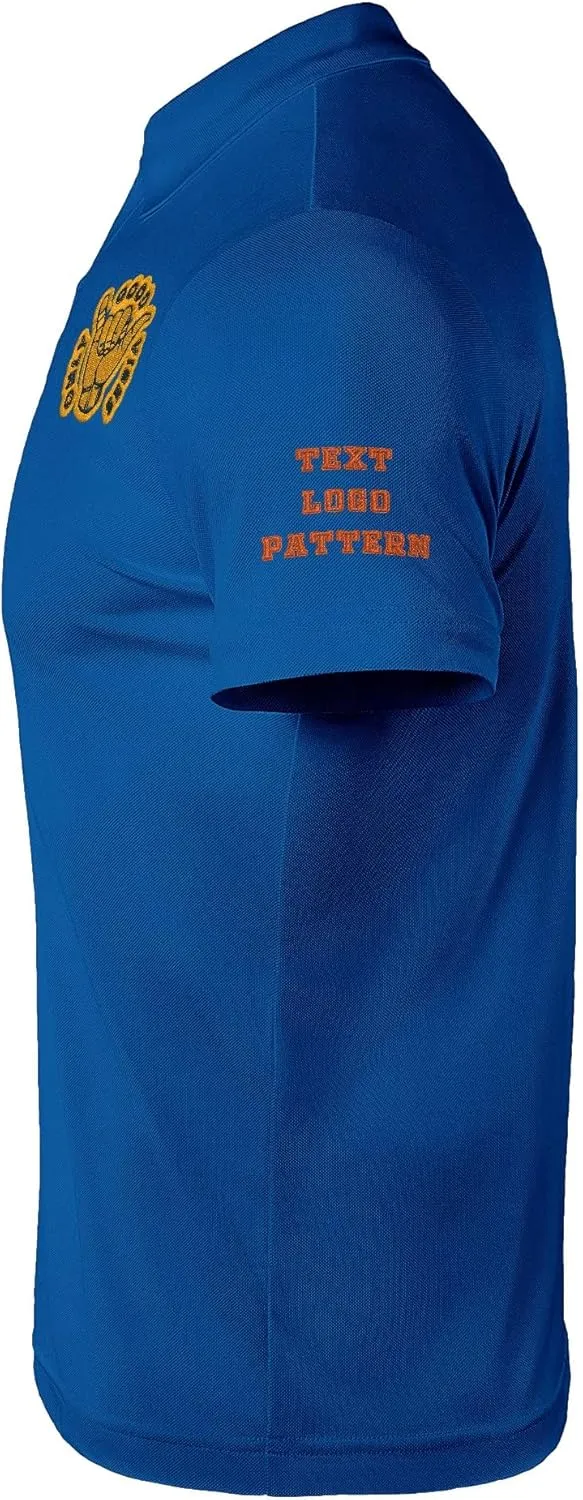 Custom Logo Embroidered Jersey Polo, Polo Shirt, Your Company Logo