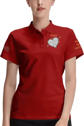 Custom Logo Embroidered Jersey Polo, Polo Shirt, Your Company Logo