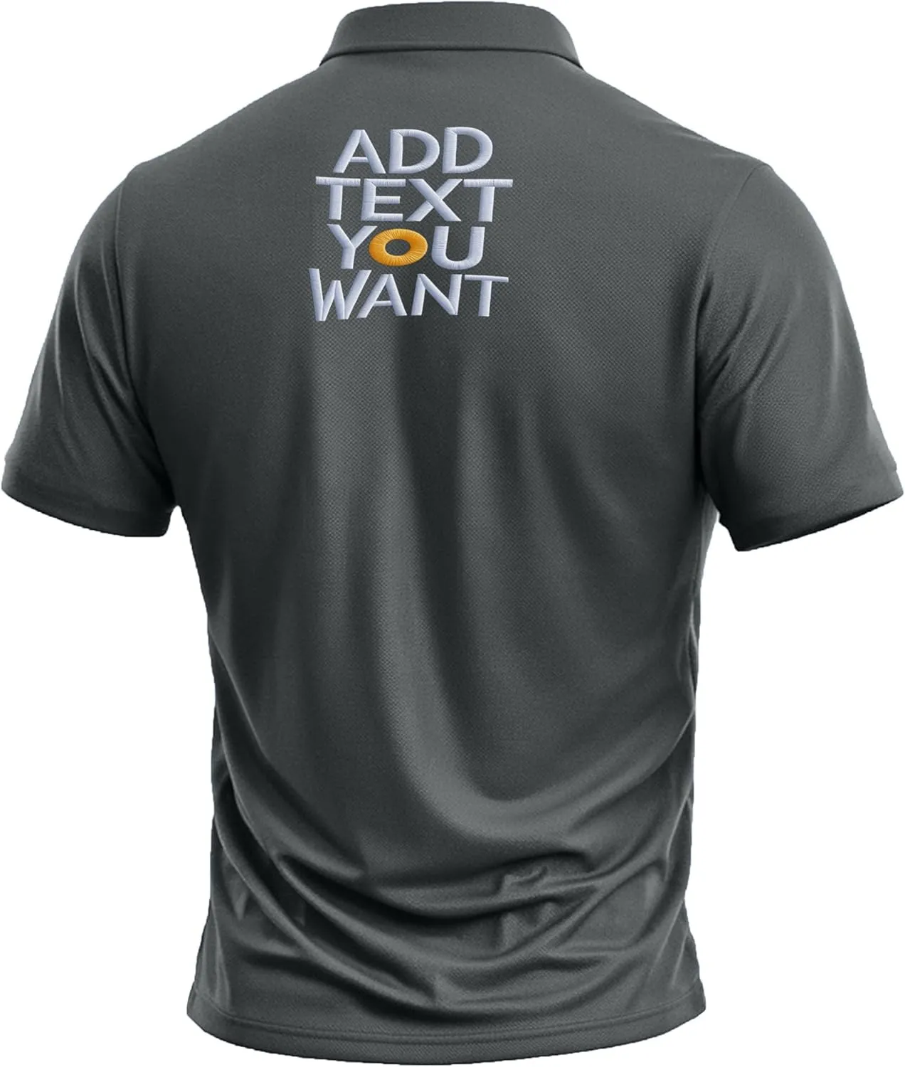 Custom Polo Shirts for Men Design Your Own Golf Jersey Personalized Print/Embroidered Text