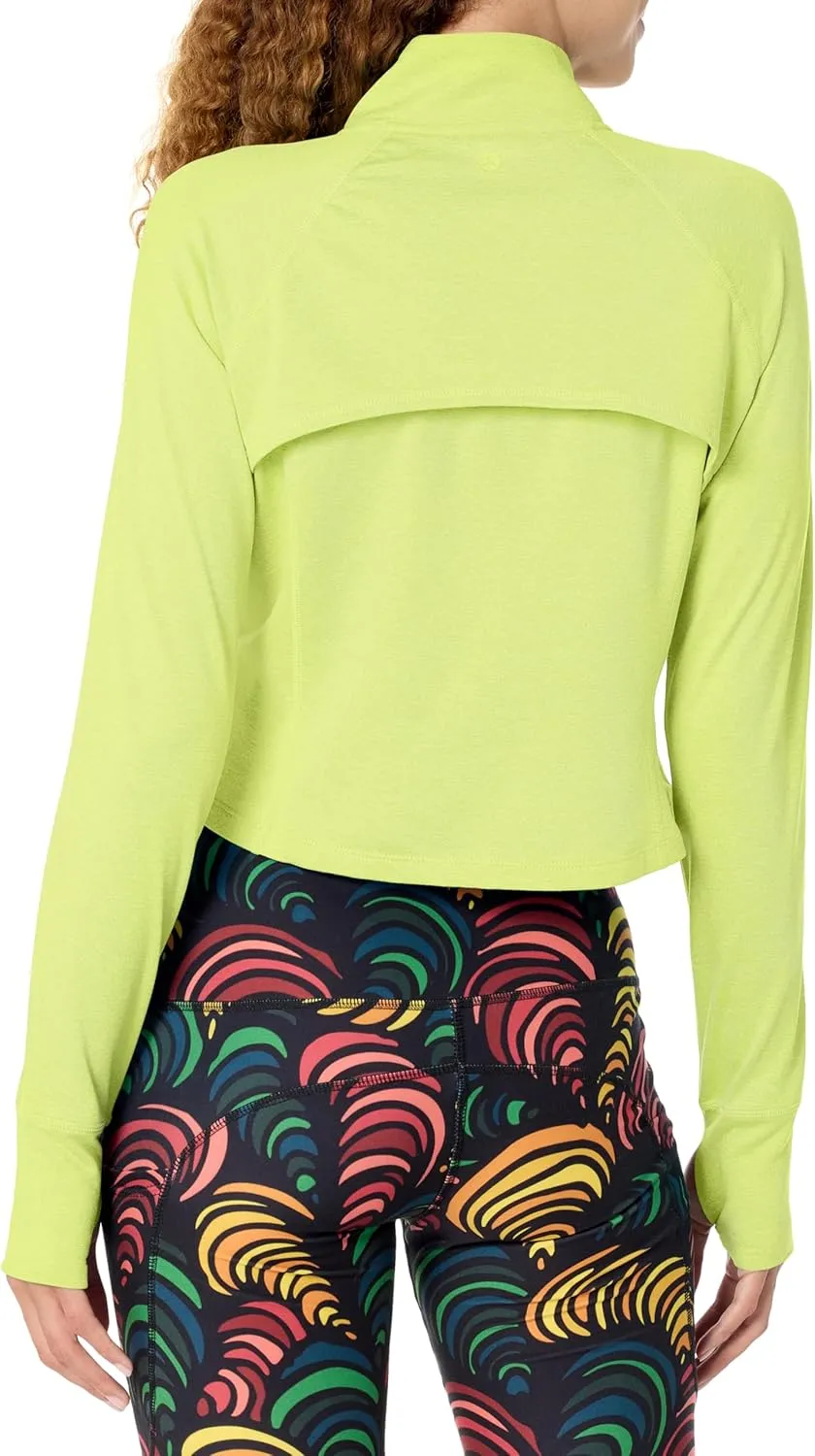 Danskin Cropped Melange Jacket