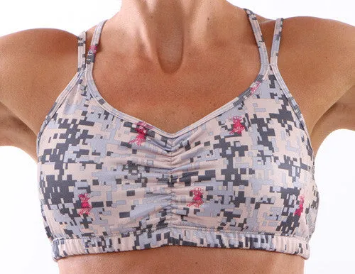 Desert Camp Strappy Top Sports Bra