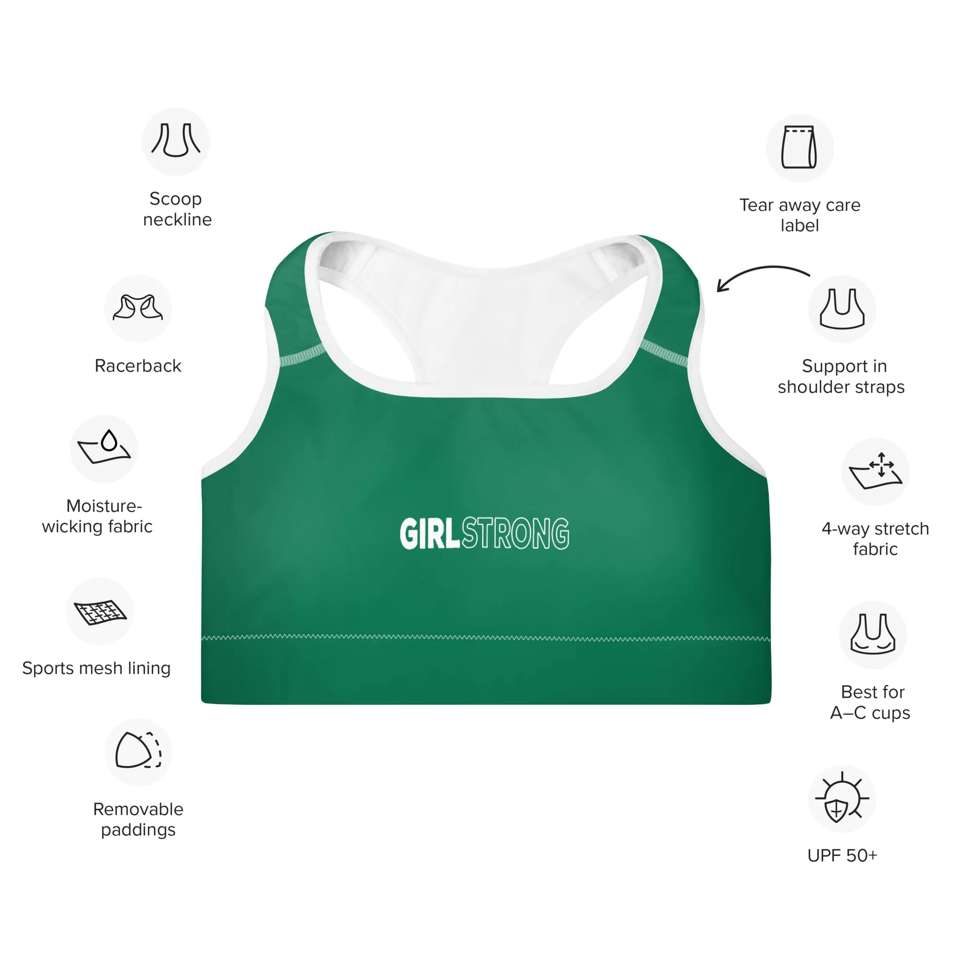 ELEVATED ESSENTIALS, THE PERFECT PADDED SPORTS BRA MICHIGAN