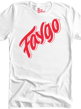 Faygo Premium Unisex T-shirt - White / Red