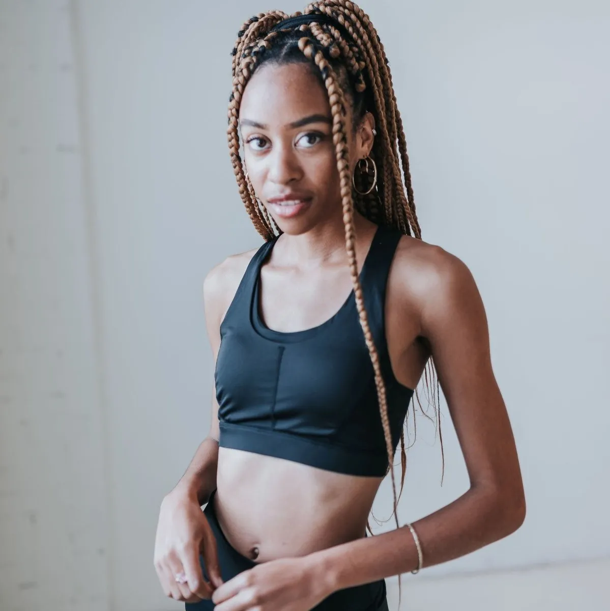 Fit & Fun Sports Bra - Black