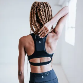 Fit & Fun Sports Bra - Black