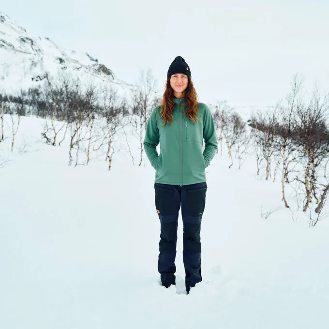 Fjallraven Women's Abisko Grid Fleece Hoodie