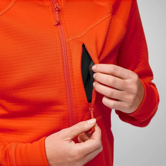 Fjallraven Women's Abisko Grid Fleece Hoodie