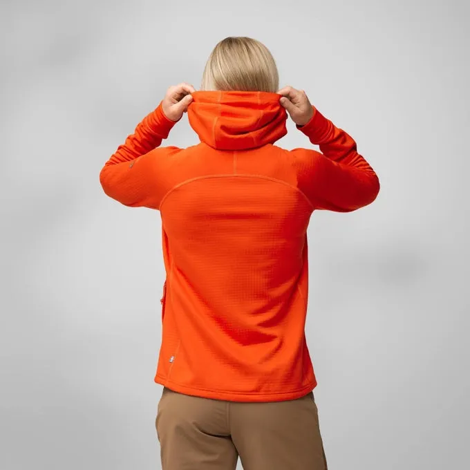 Fjallraven Women's Abisko Grid Fleece Hoodie