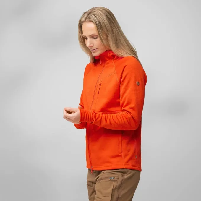 Fjallraven Women's Abisko Grid Fleece Hoodie