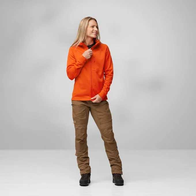 Fjallraven Women's Abisko Grid Fleece Hoodie
