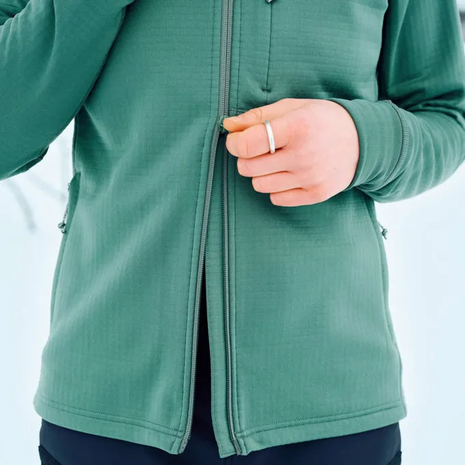 Fjallraven Women's Abisko Grid Fleece Hoodie