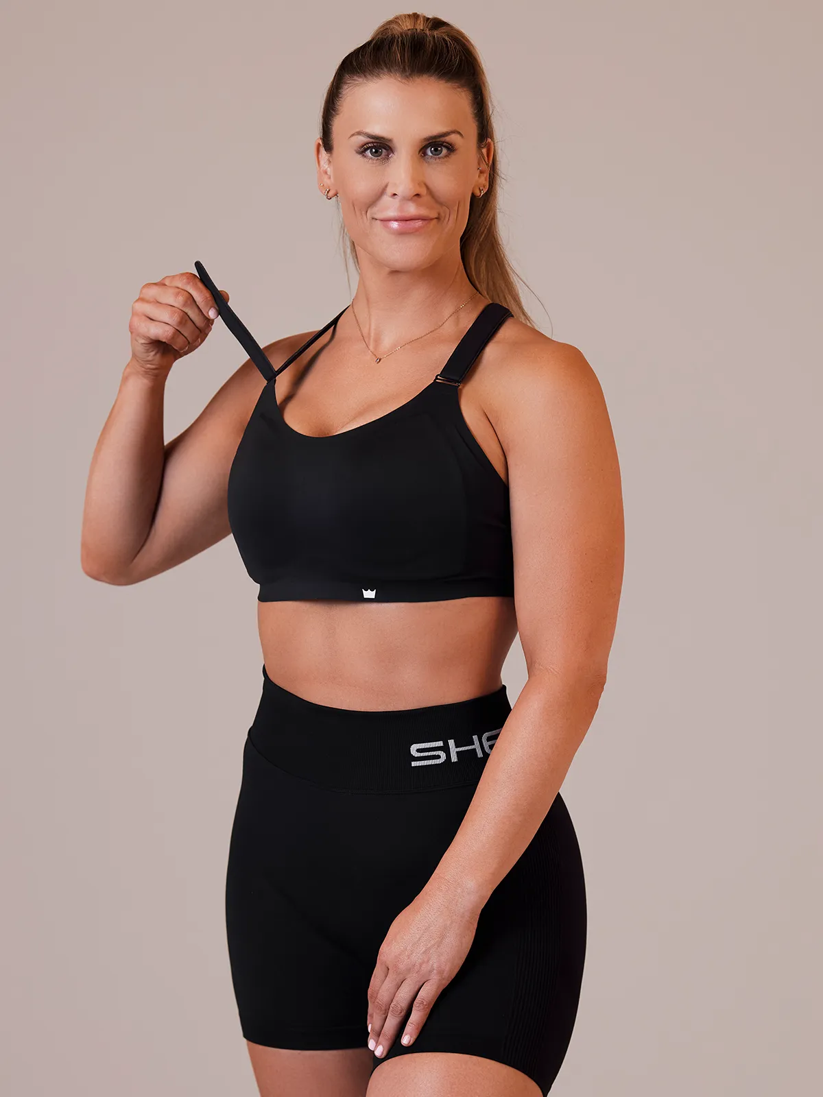 Flex-Lite Sports Bra - Black
