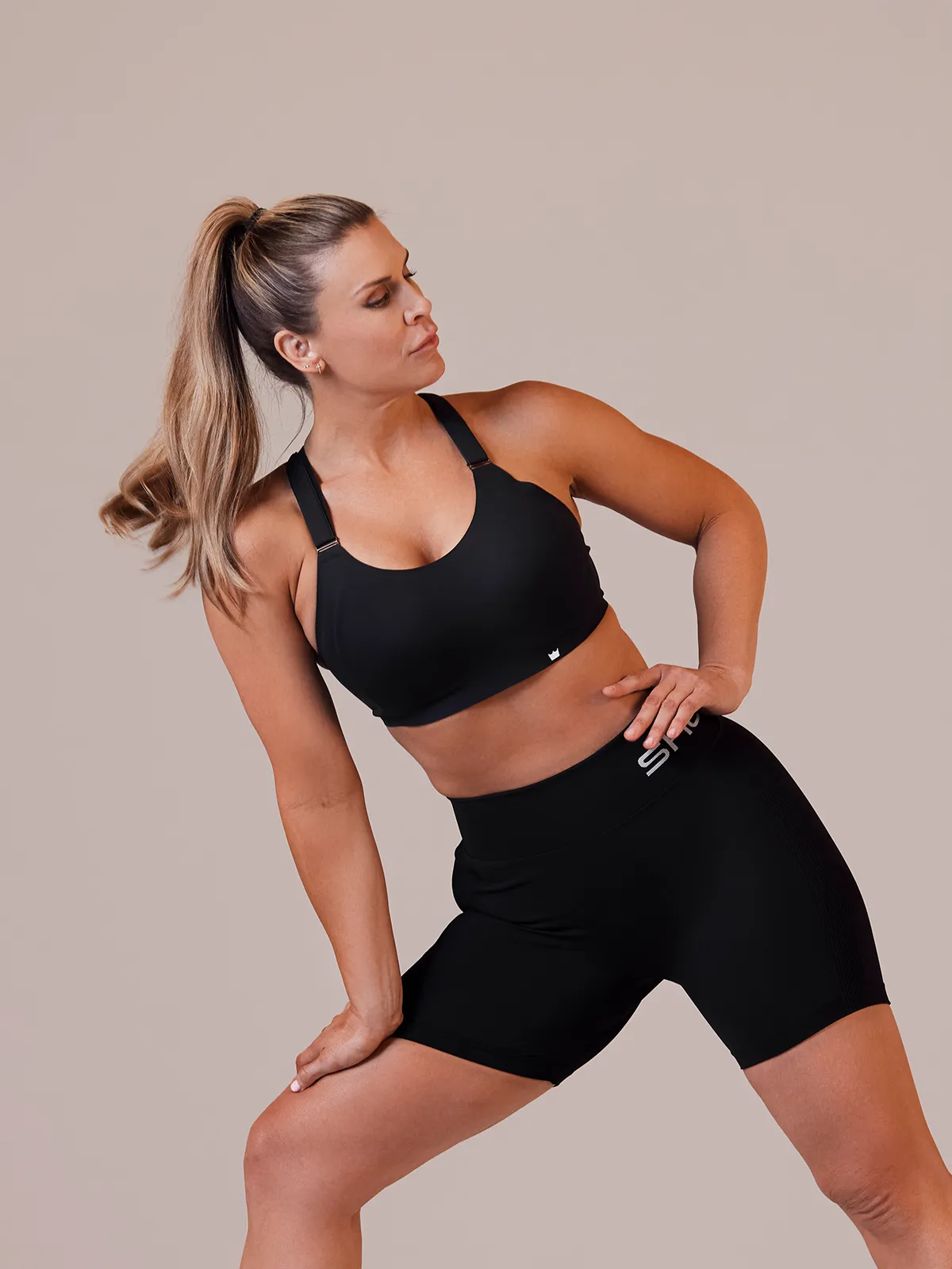 Flex-Lite Sports Bra - Black