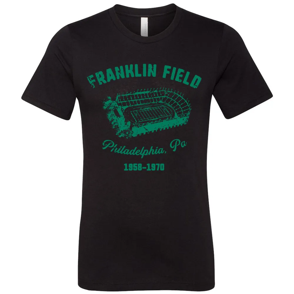 Franklin Field T Shirt | Franklin Field Black T Shirt