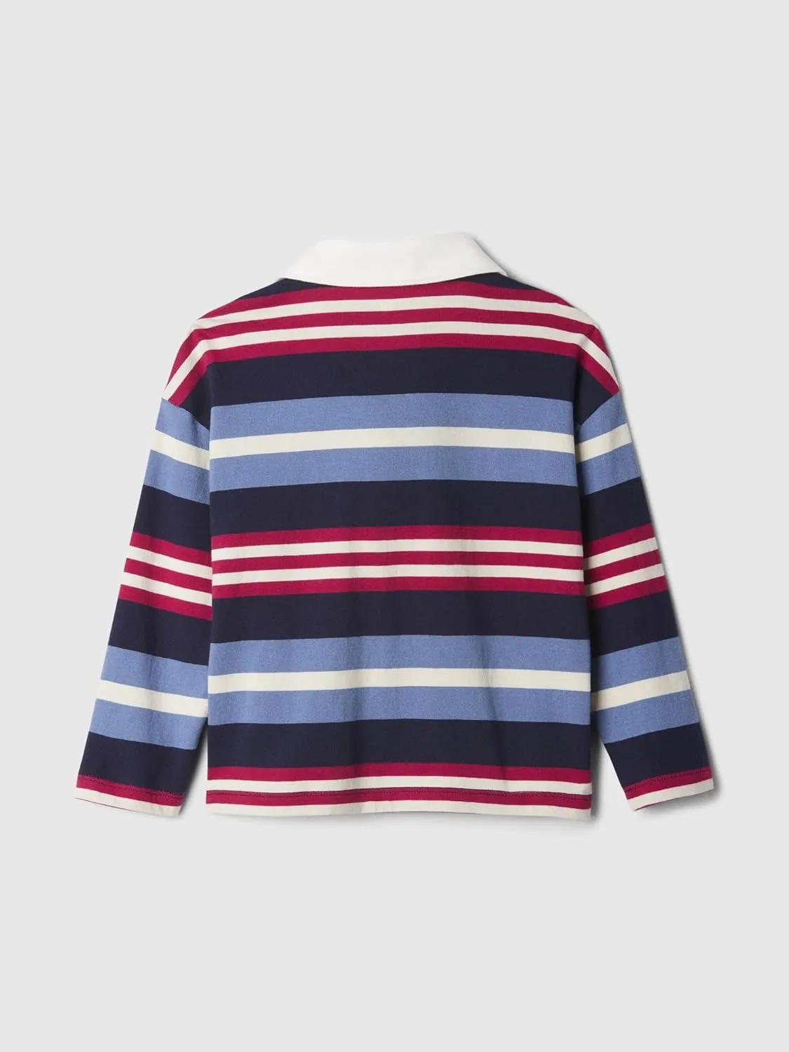 GAP Boys' Long Sleeve Rugby Polo