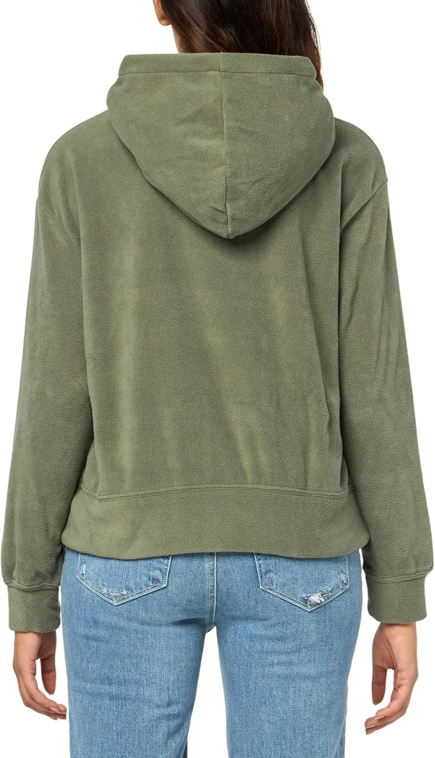 GAP Women's Logo Microfleece Hoodie