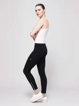 Go-Getter Cashmere Leggings - Black