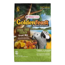 Goldenfeast Veggie Fruit Crunch Treat Mix for Large Birds